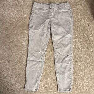 Eileen Fisher Light Gray Jeggings EUC Size M